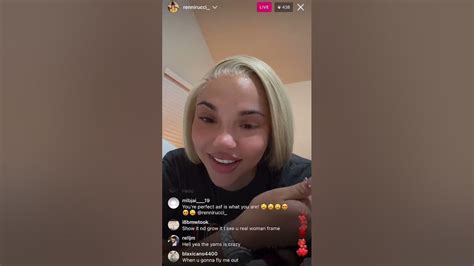 Renni Rucci Instagram Live: Renni Tease Feet Pics。